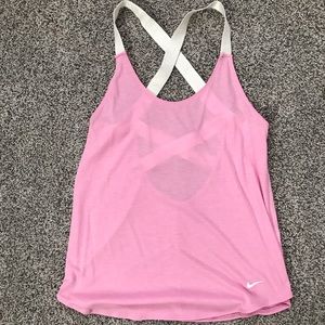 Pink Nike Workout Top